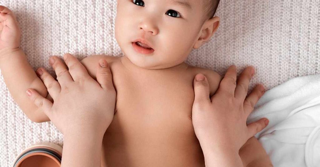 baby MUAC measuring for poshan calculation